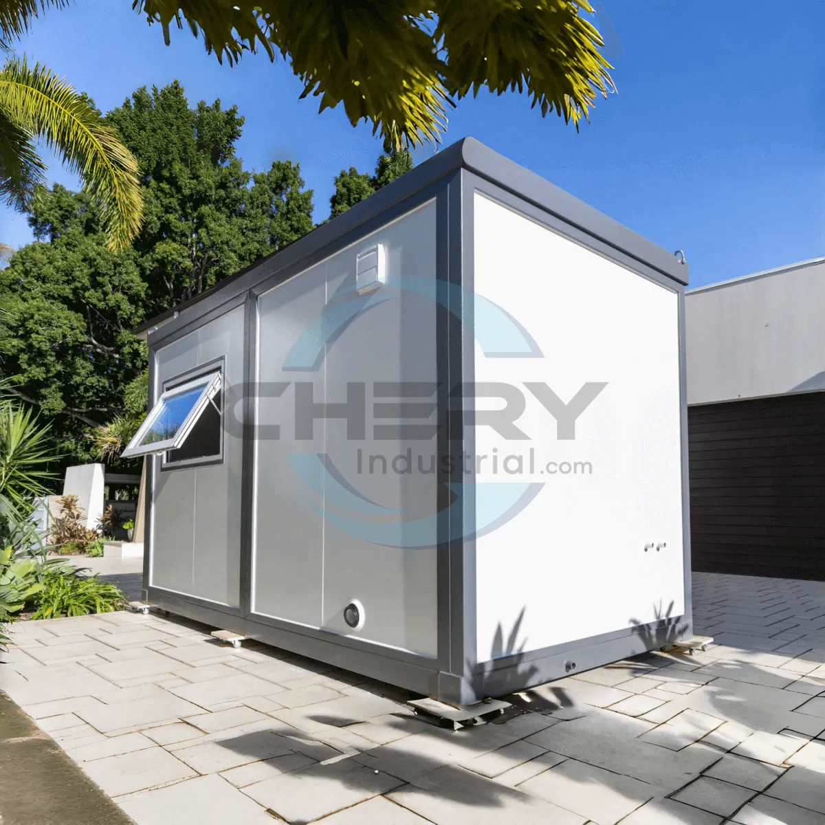 13x7 ft Portable Office with Bedroom and Bathroom