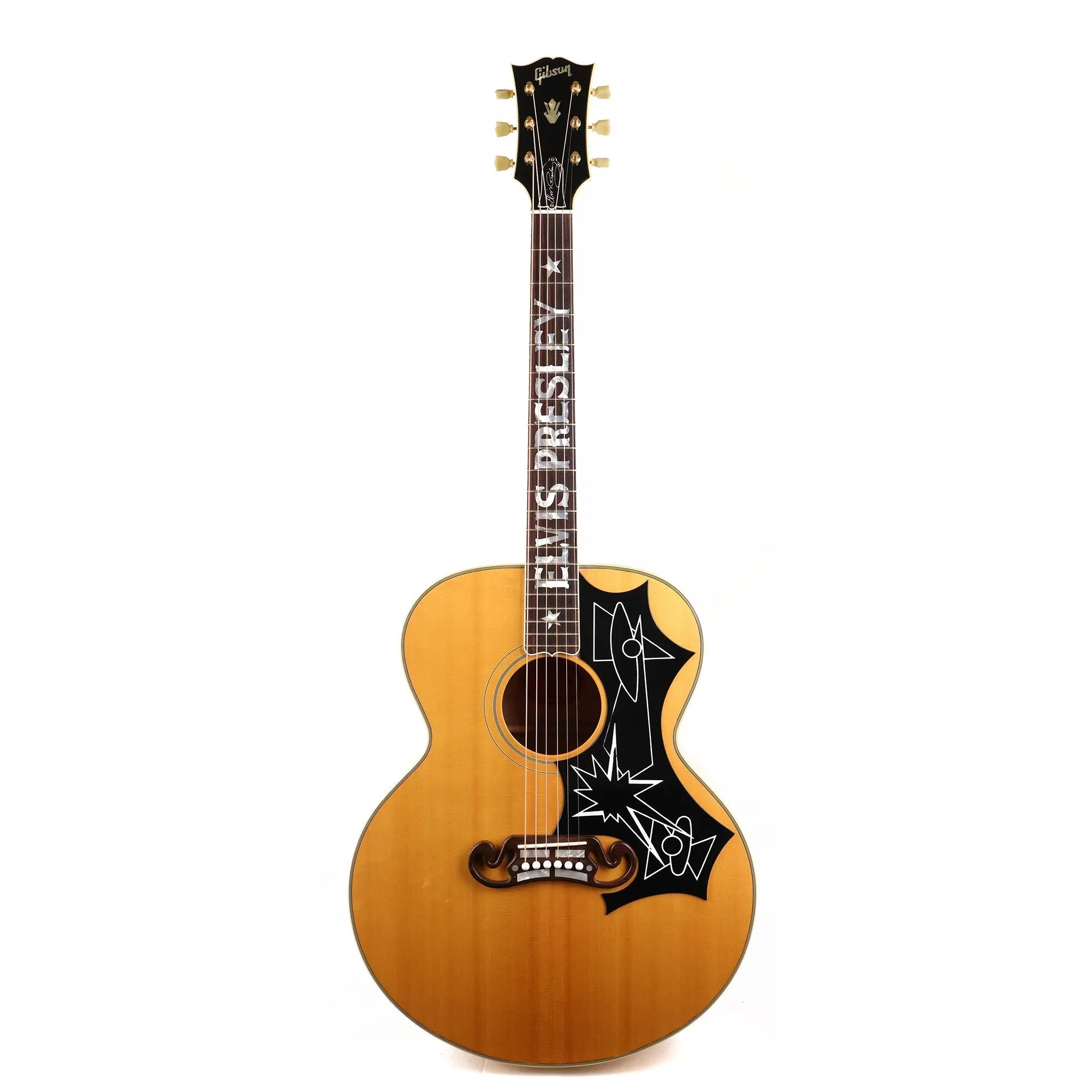 1997 Gibson Elvis Presley SJ-200 Limited Edition Acoustic Natural