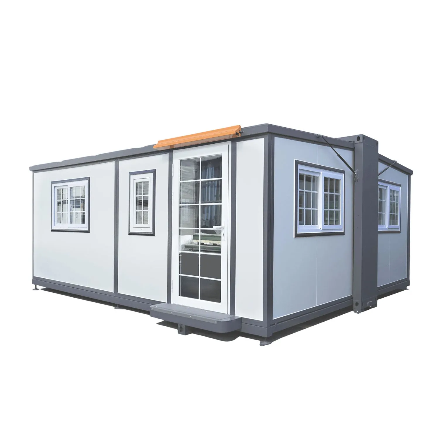 20x15 ft Tiny Home, Expandable Prebuilt Home