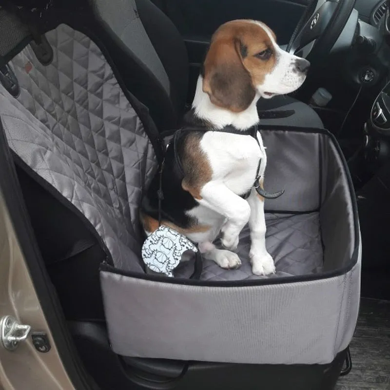 900D Nylon Waterproof Pet Car Carrier