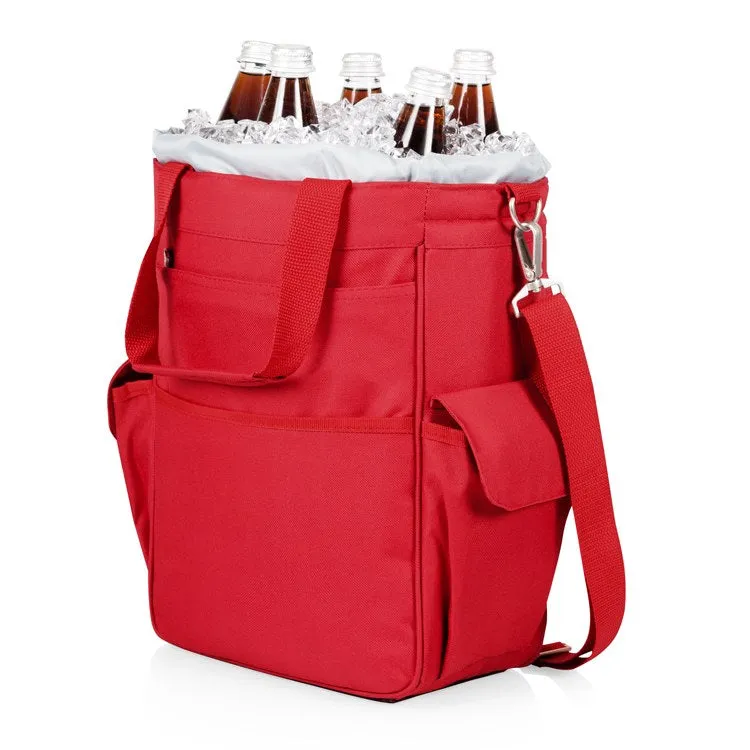 Activo Cooler Tote, Red with Gray