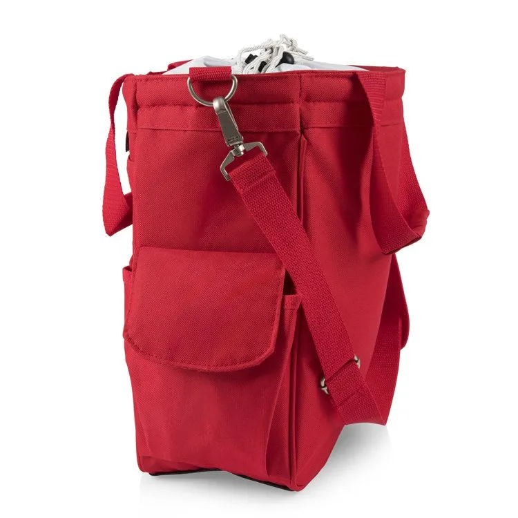 Activo Cooler Tote, Red with Gray