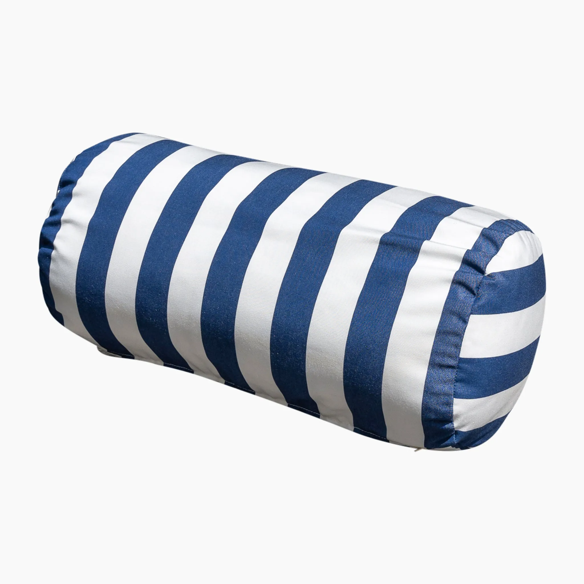 Agora Lines Marino Large Round Bolster Floor Cushion - 72cm x 35cm