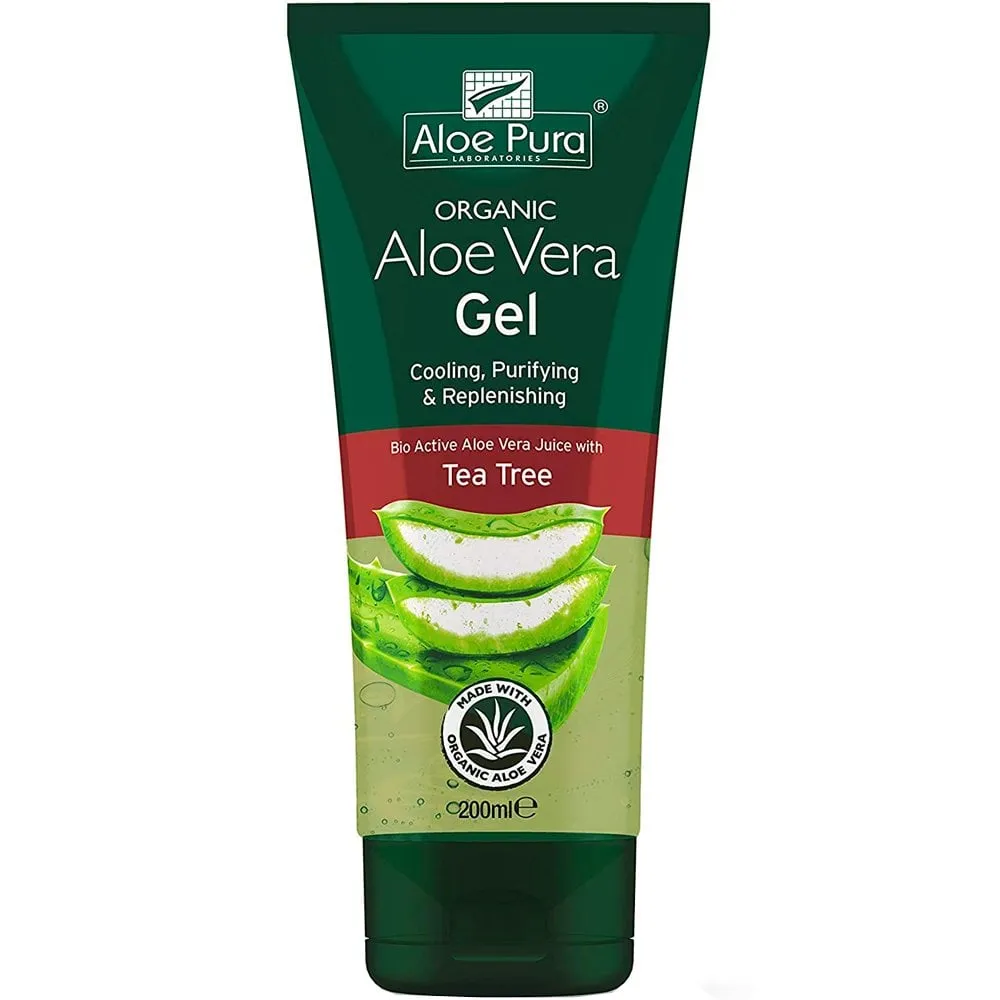 Aloe Pura Organic Aloe Vera Tea Tree Skin Gel 200ml