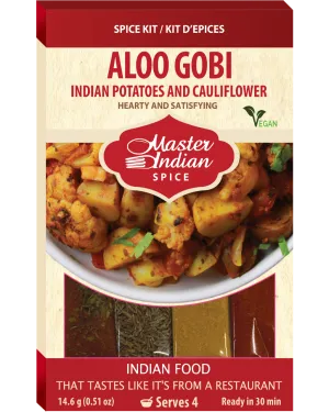 Aloo Gobi (Indian Potatoes and Cauliflower, Vegan)