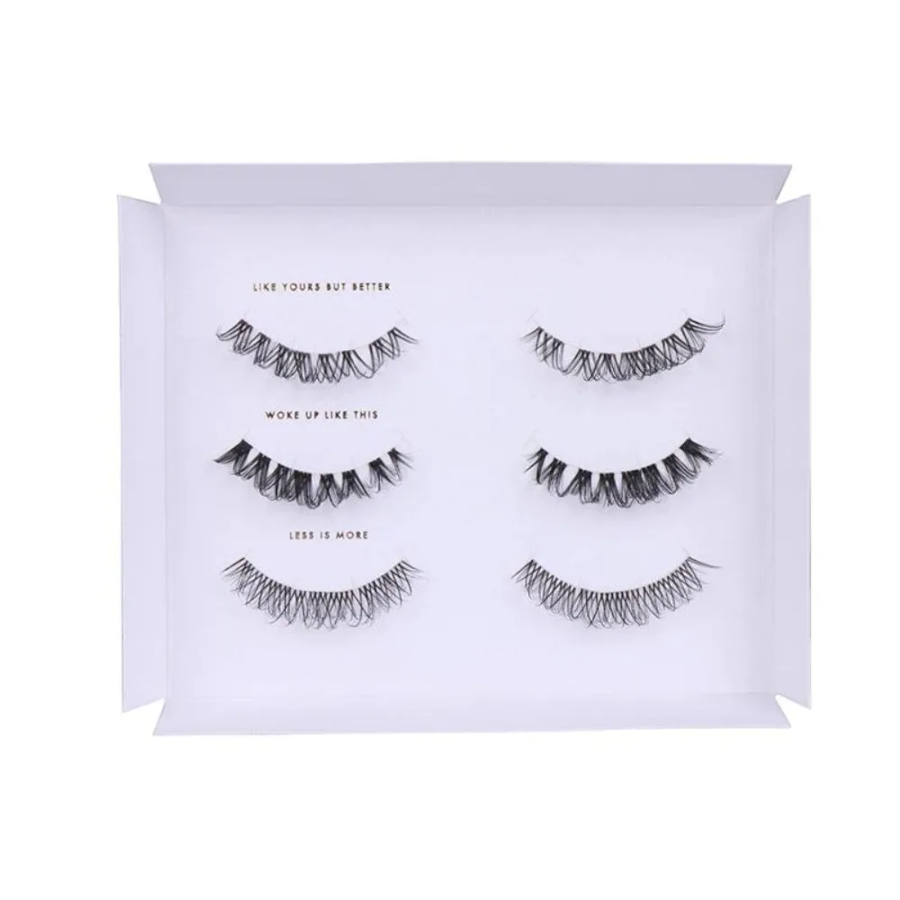 Amor Lashes QuickLash Pre-Mapped Individual Lash Clusters Multipack The Natural Collection