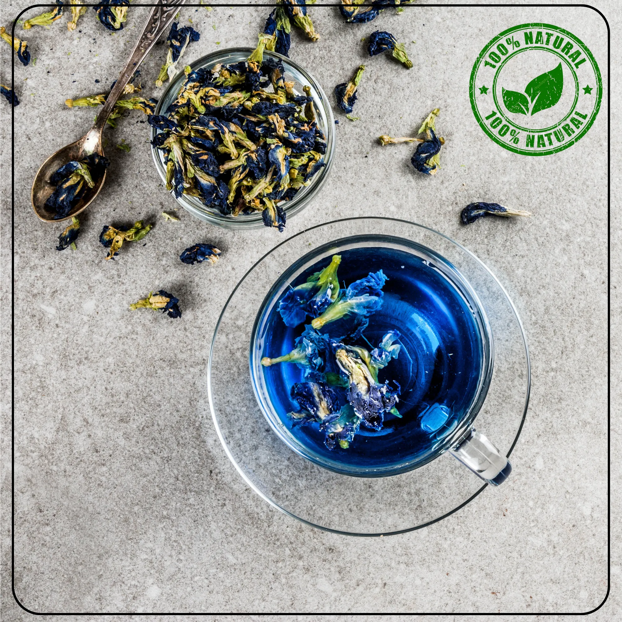 ANTI-AGEING Thai Butterfly Blue Tisane - A Magical and Colorful Drink