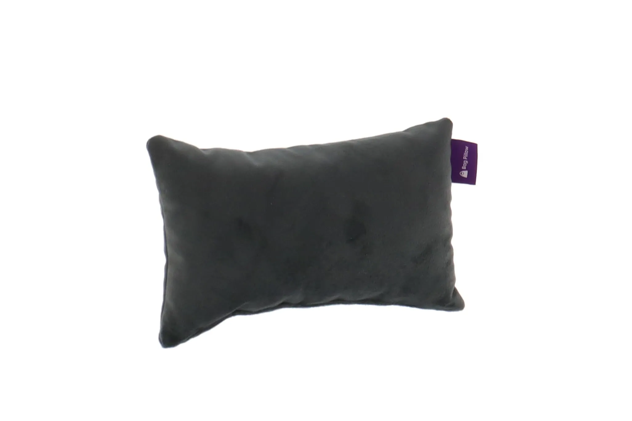 Bag Pillow Grey Velvet Combined Mini