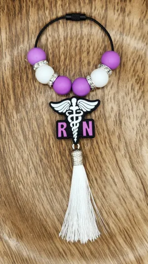 Bag Tag-RN (purple)