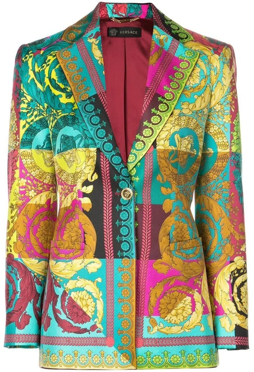 Barocco Pattern Blazer