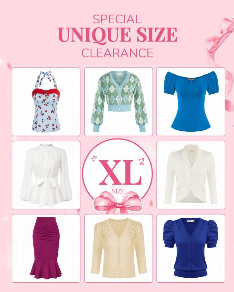 BellePoque's Unique Size Clearance-Extra Large Size ($110 GET 10PCS-CODE:US5)