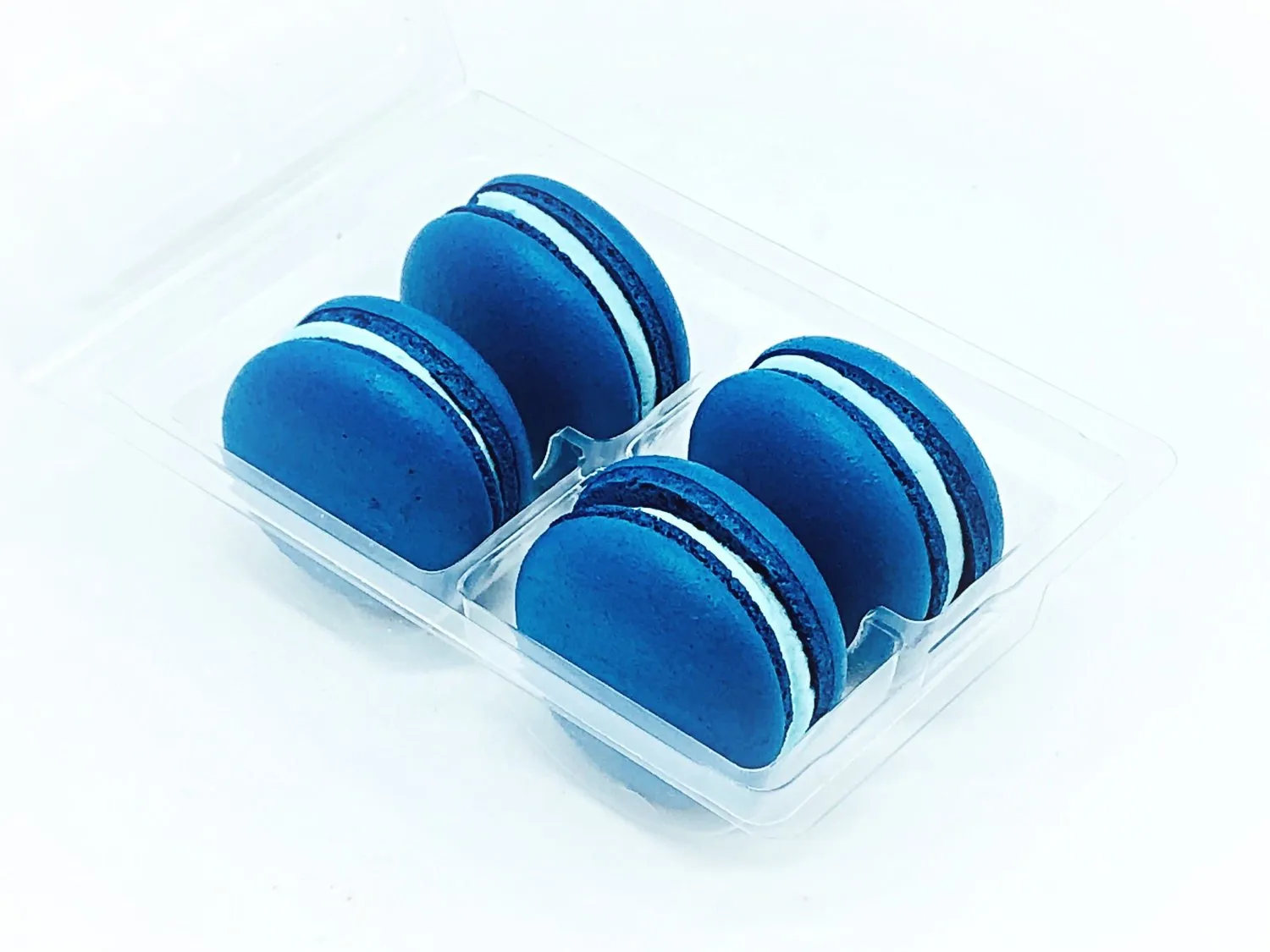 Blue Curacao Vegan Macarons