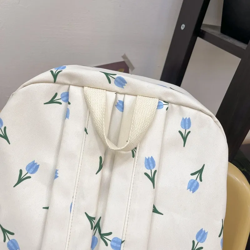 Blue Tulips Backpack