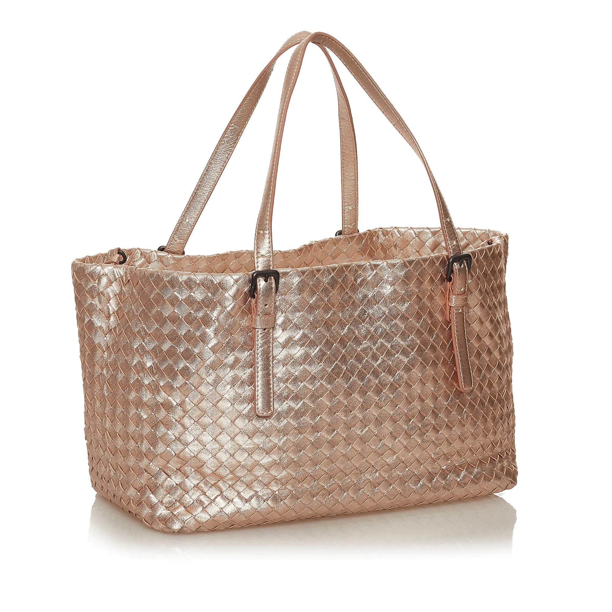 Bottega Veneta Intrecciato Leather Tote Bag (SHG-28629)