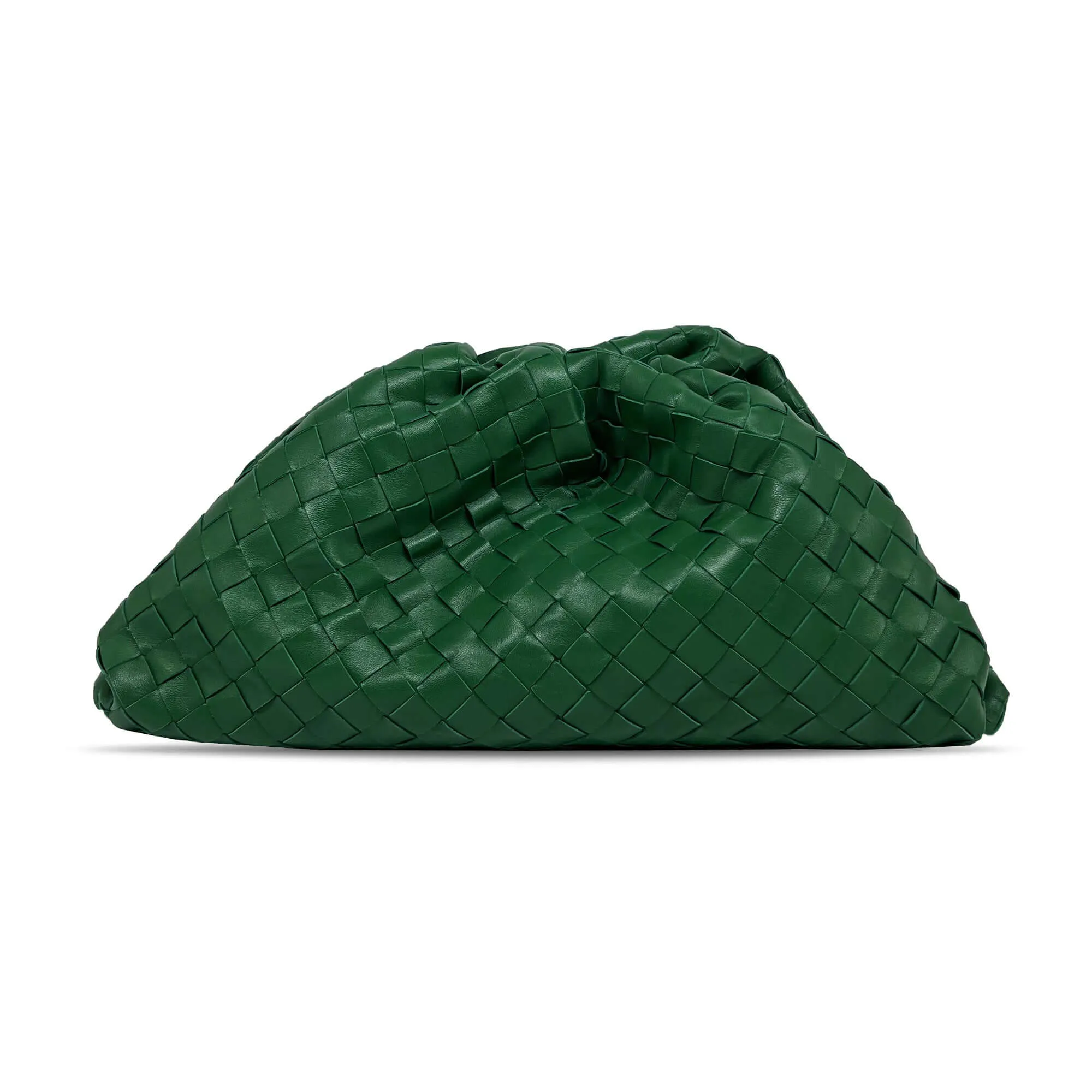 Bottega Veneta The pouch Intrecciato clutch Bag green