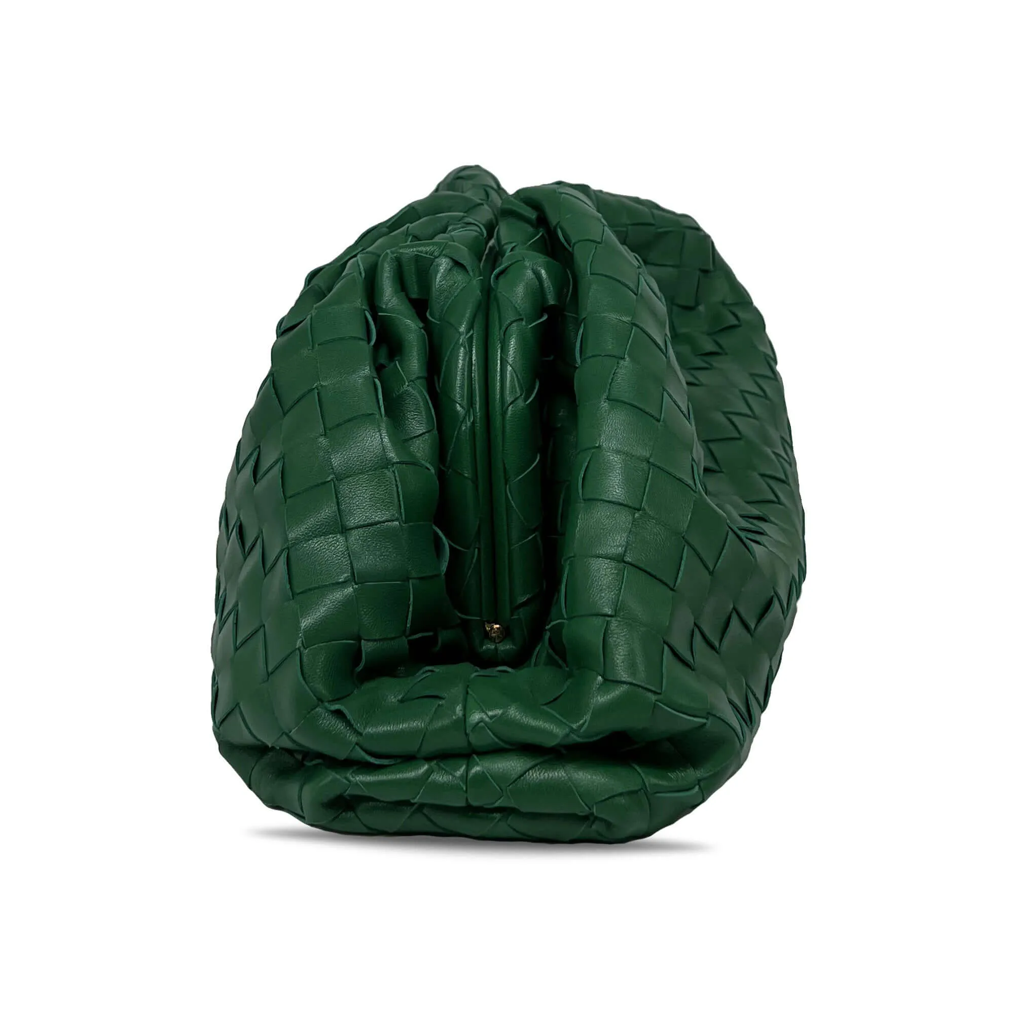 Bottega Veneta The pouch Intrecciato clutch Bag green