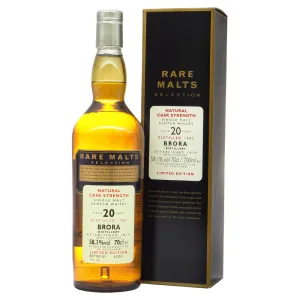 Brora 1982 20 Years Rare Malts Selections - Bottle No. 4258