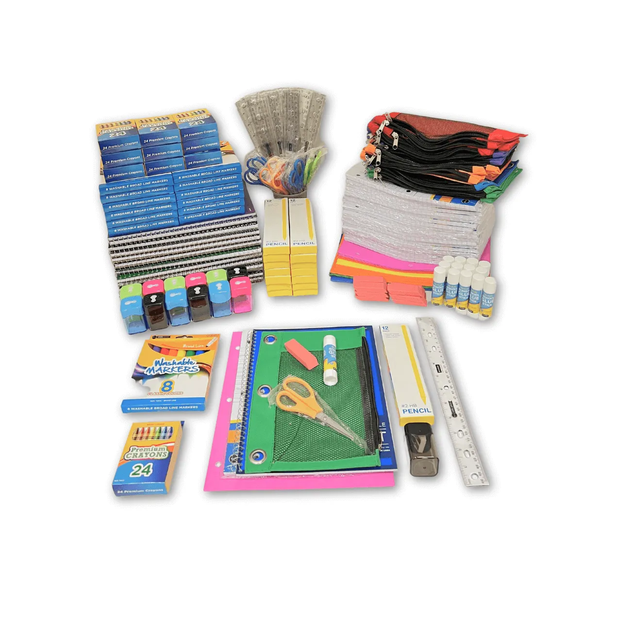 BUILD-A-KIT: Wholesale 1st-5th Grade Essentials Unassembled Bulk Kit (54 Items per Kit)