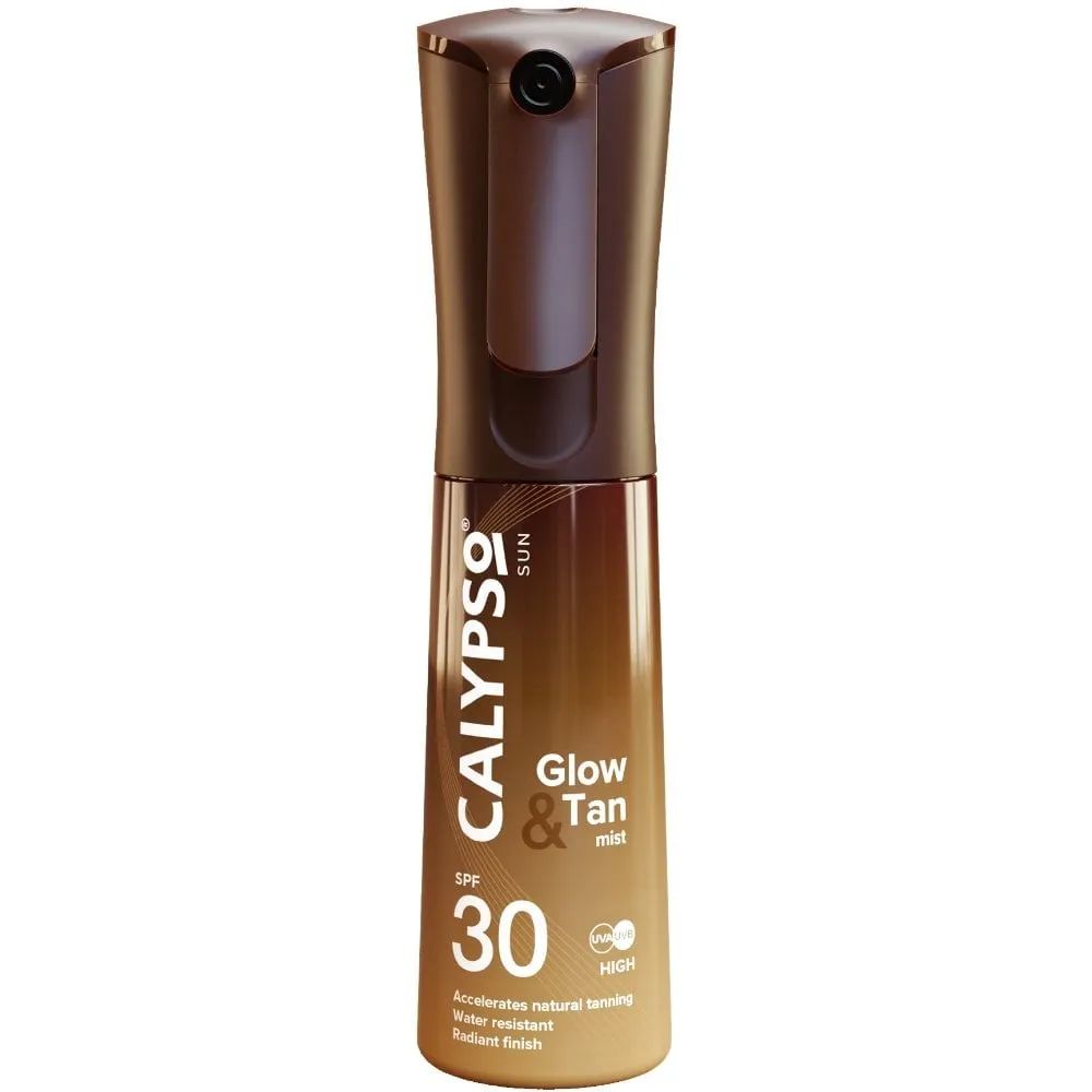 Calypso Glow & Tan Mist Radiant Finish Sunscreen SPF30 100ml