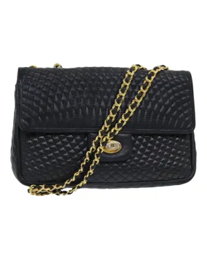 Chain Leather Shoulder Bag