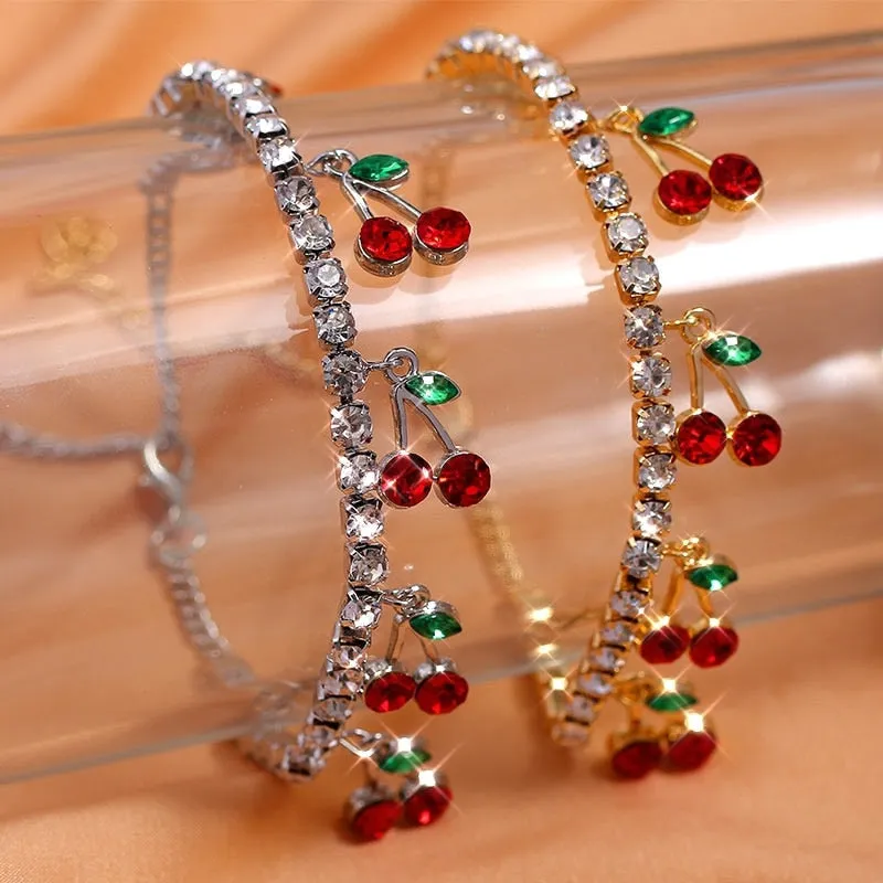 Charming Cherry Bracelet