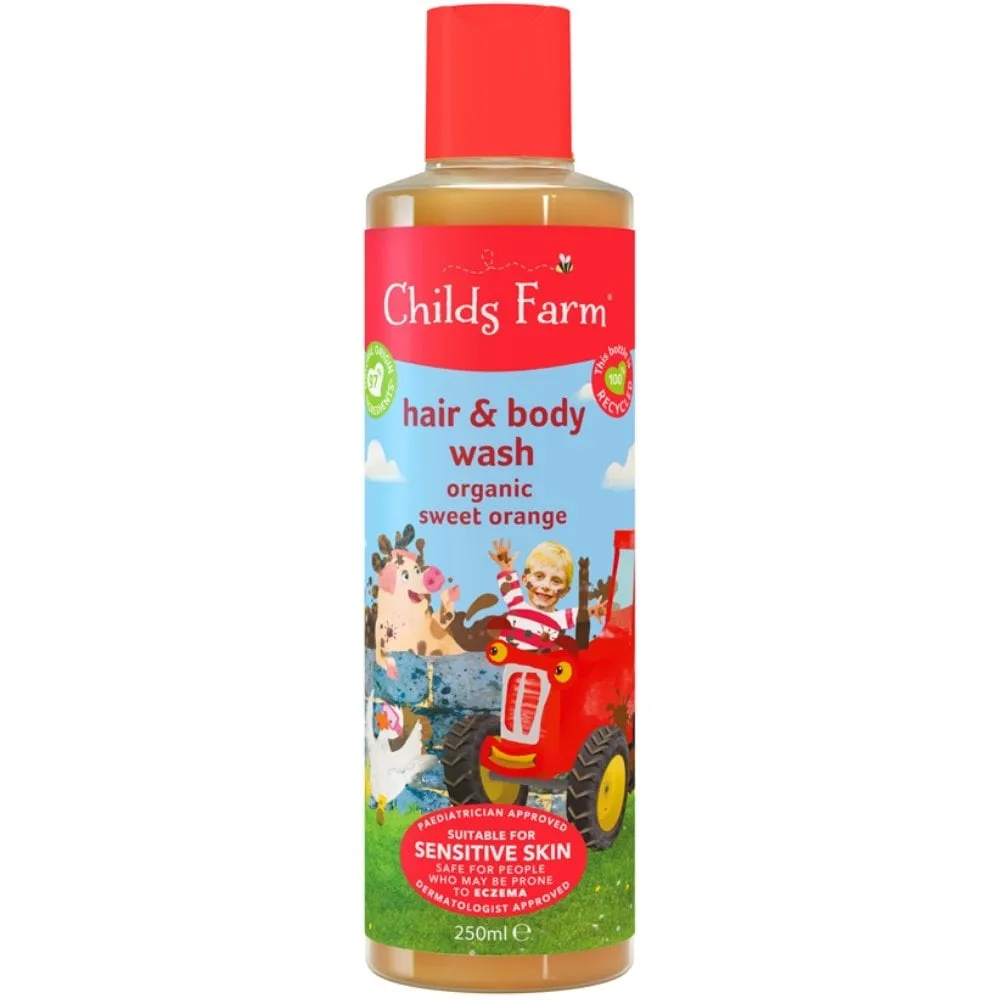 Childs Farm Hair & Body Wash Sweet Orange 250ml