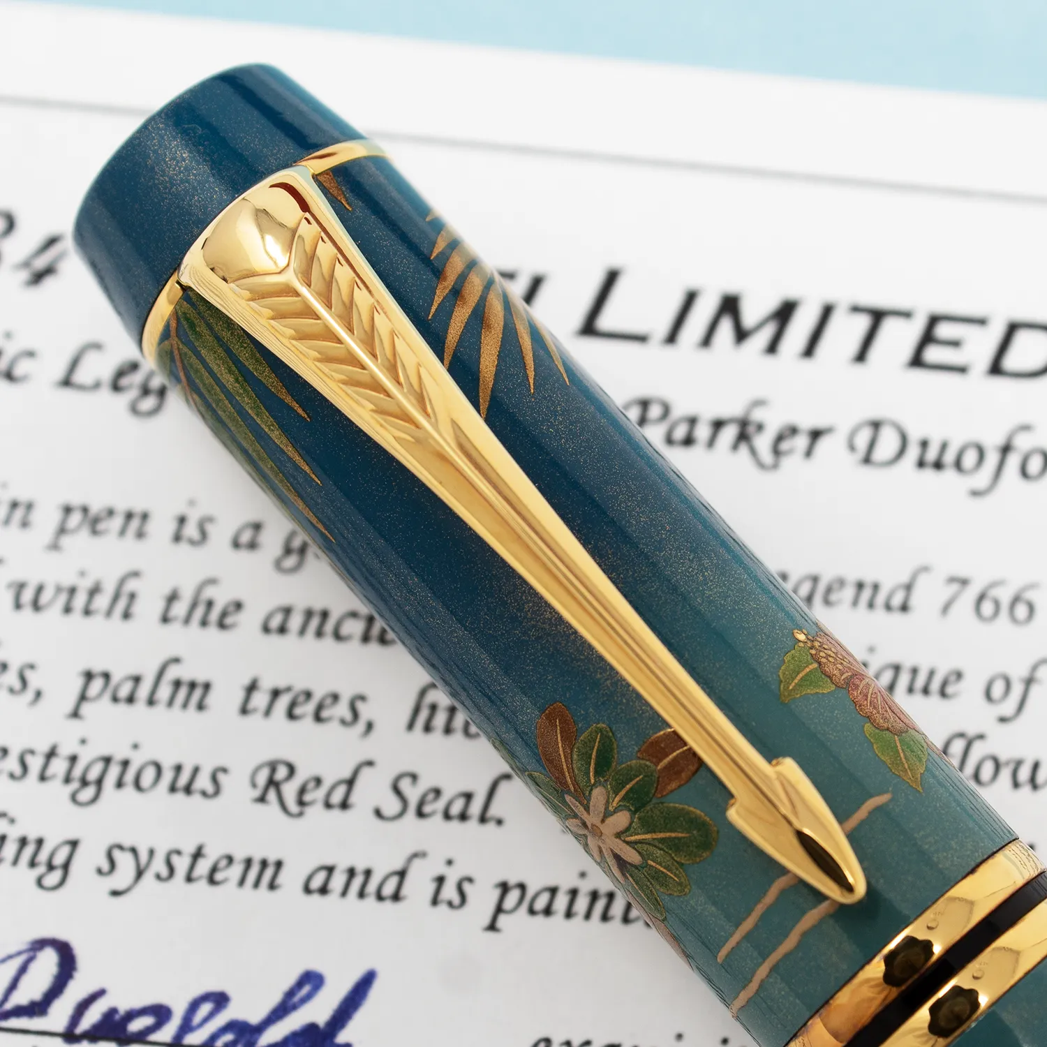 Classic Pens LB4 "Tahiti" Parker Duofold Limited Edition Fountain Pen