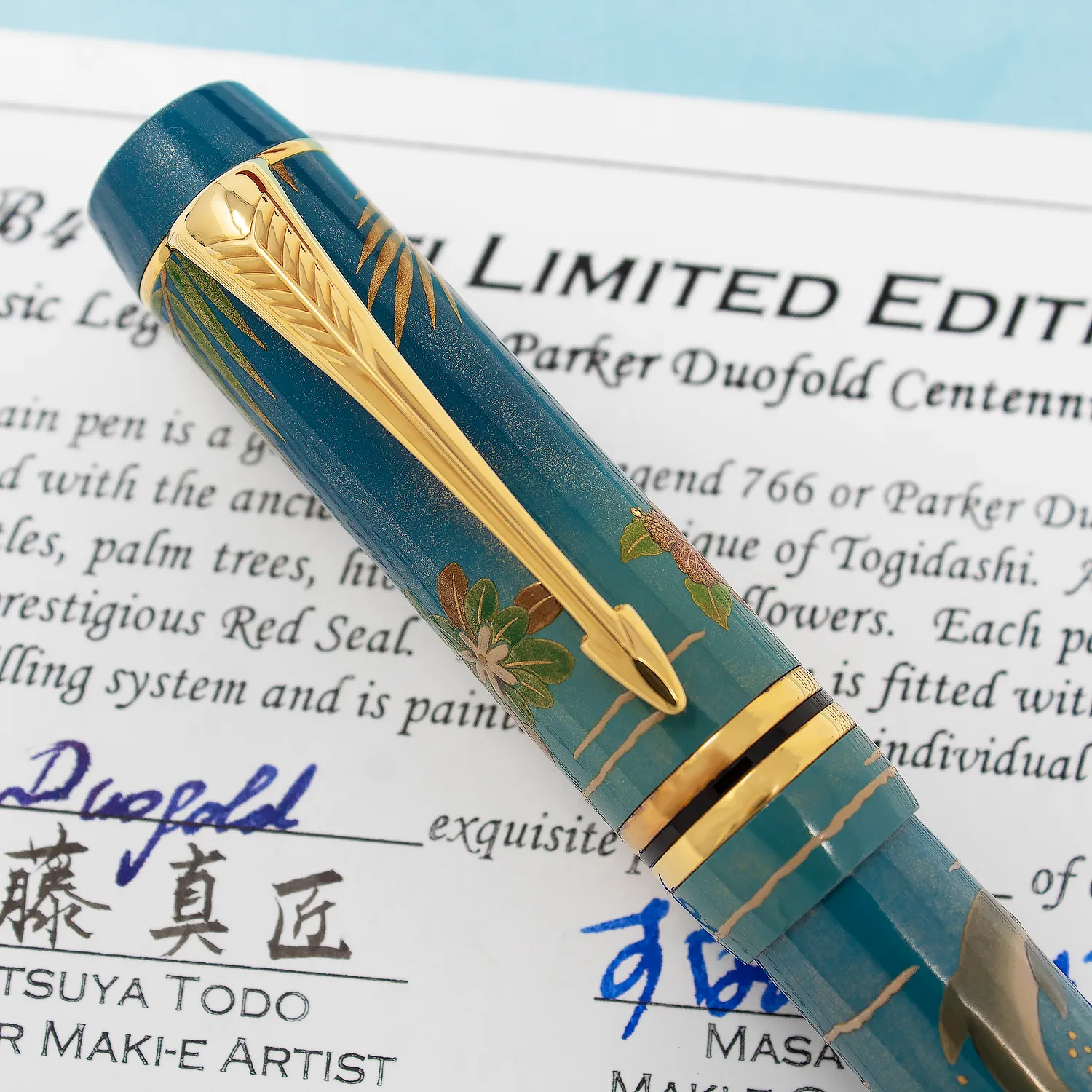 Classic Pens LB4 "Tahiti" Parker Duofold Limited Edition Fountain Pen