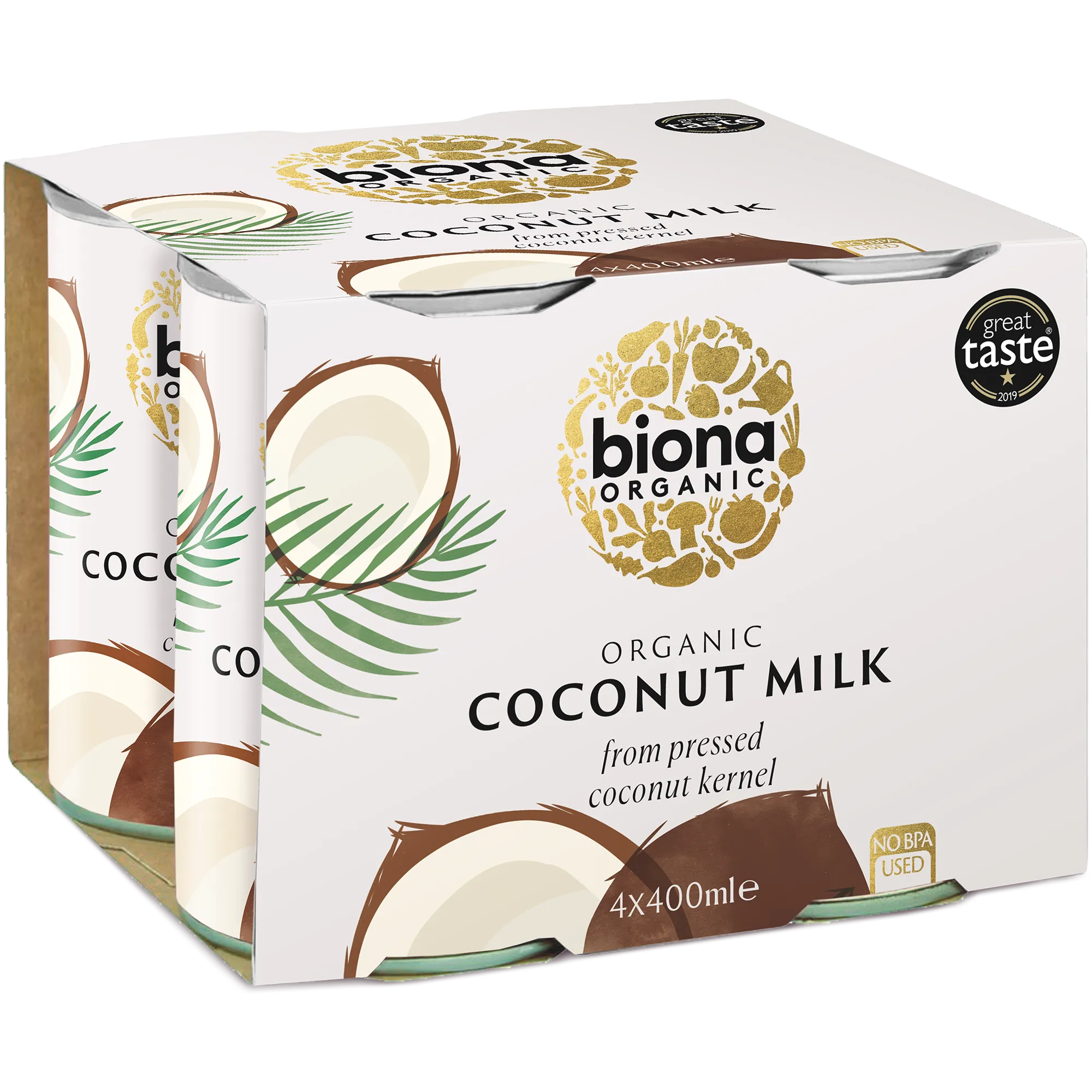 COCONUT MILK 4 PACK