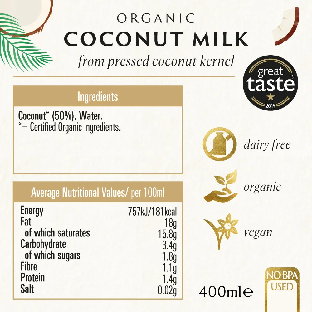 COCONUT MILK 4 PACK