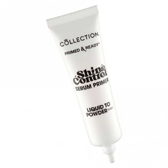 Collection Cosmetics Primed & Ready Shine Control Liquid to Powder Serum Primer 20ml