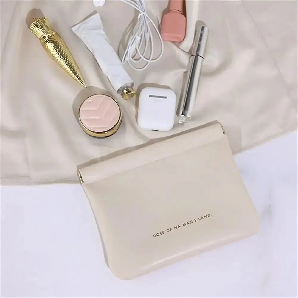 Cosmetic Bag Portable Travel Small Lipstick Cosmetic Storage Bag Make Up Pouch Data Cable Headphone Storage Bag Travel Organizer