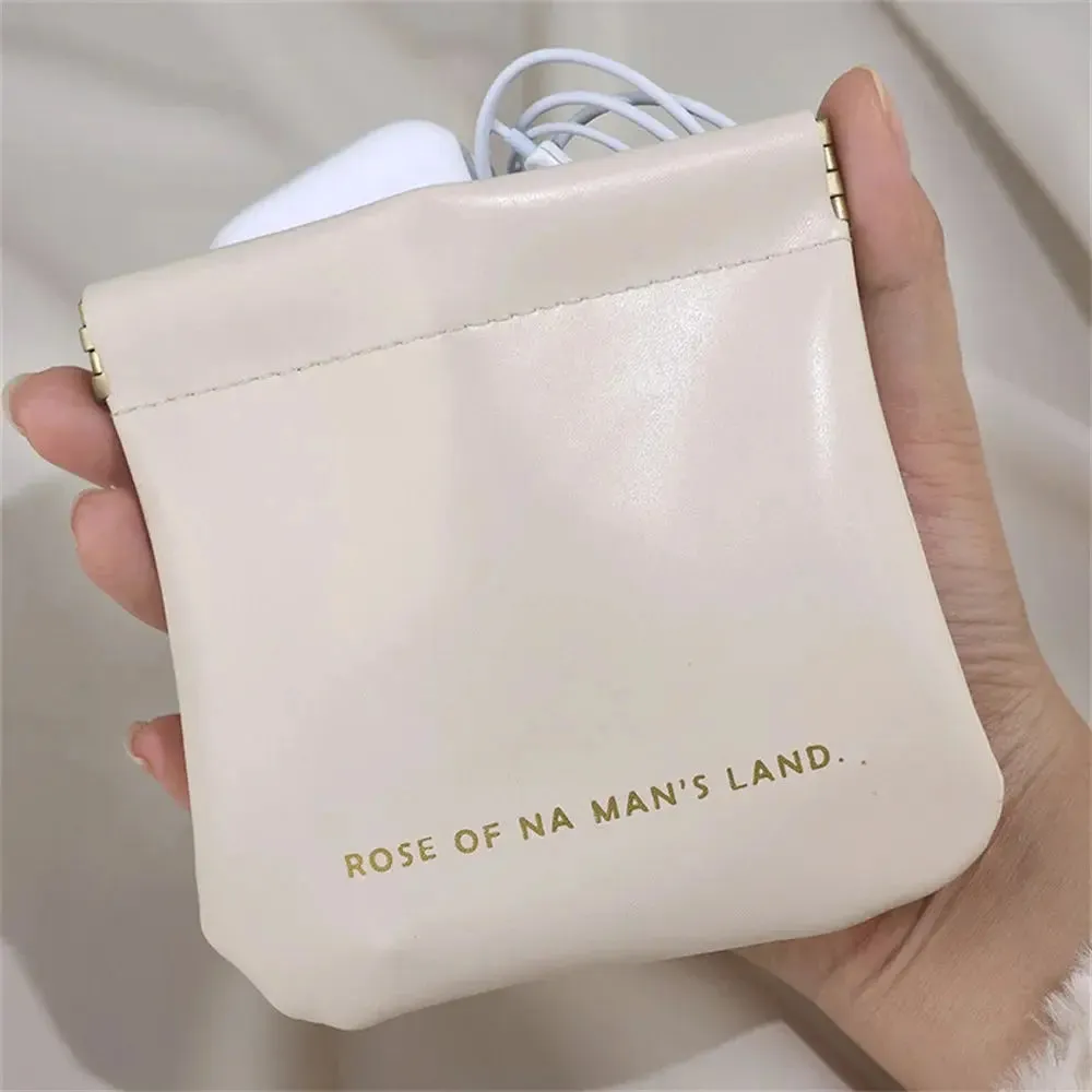 Cosmetic Bag Portable Travel Small Lipstick Cosmetic Storage Bag Make Up Pouch Data Cable Headphone Storage Bag Travel Organizer