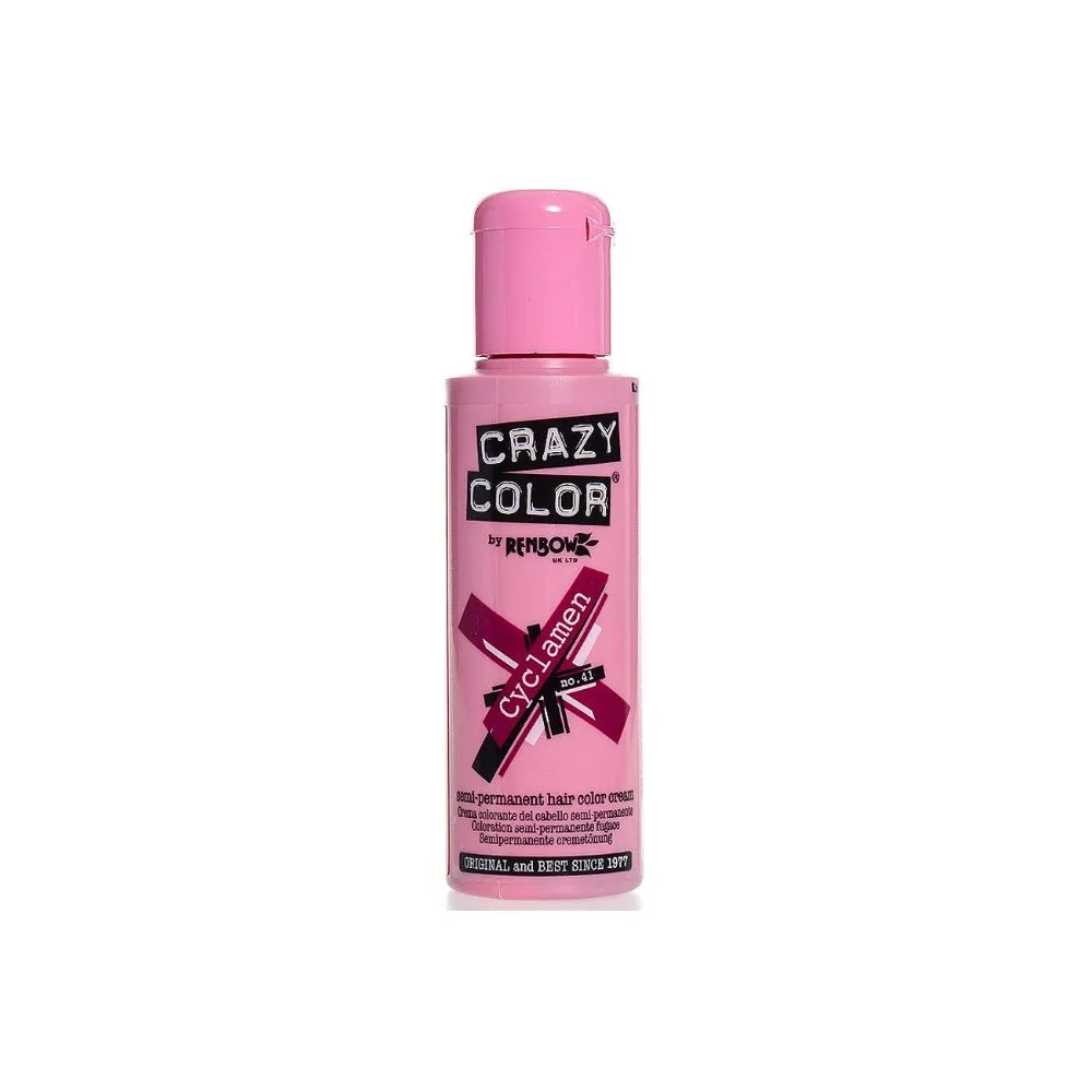 Crazy Colour Cyclamen Hair Dye 100ml