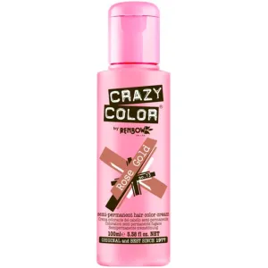 Crazy Colour Rose Gold Hair Dye 100ml