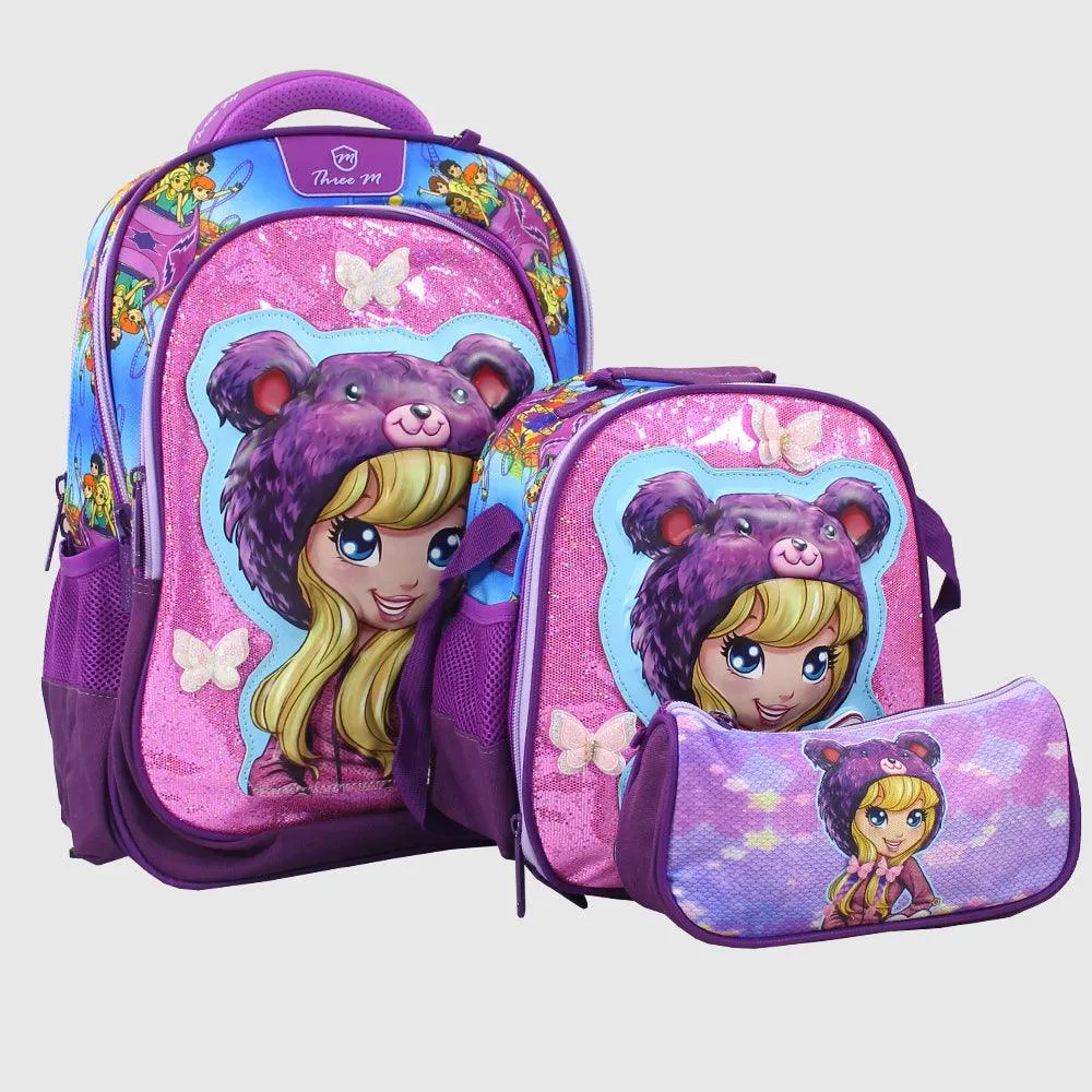 Cute Girly 16 Inches School Sets