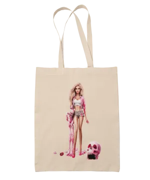 Daisy Duke Gothic Barbie Tote Bag