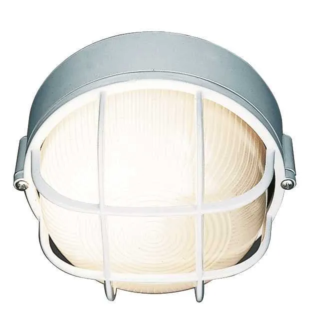 Deck Light Round White