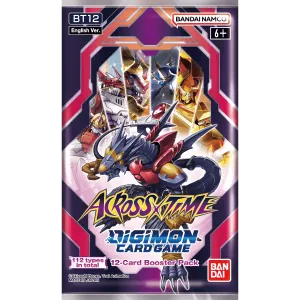 Digimon Card Game - Across Time (BT12) - Booster Pack