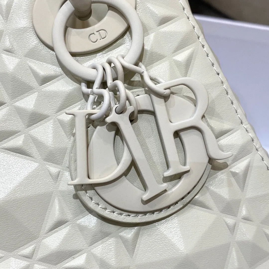 DR309 Mini Lady Dior Bag / HIGHEST QUALITY VERSION / 6.5 x 6 x 3 inches