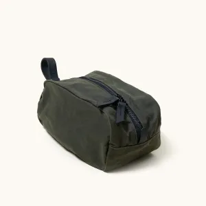 Drifter Dopp Kit - Juniper Green (Waxed Canvas)