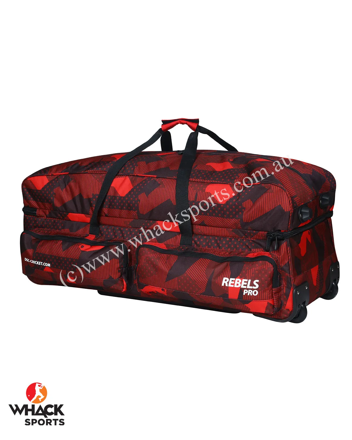 DSC Rebel Pro Cricket Kit Bag - Wheelie - Large