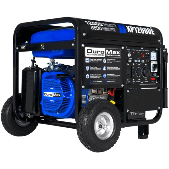 DuroMax XP12000E 9500W/12000W Gas Electric Start Generator New