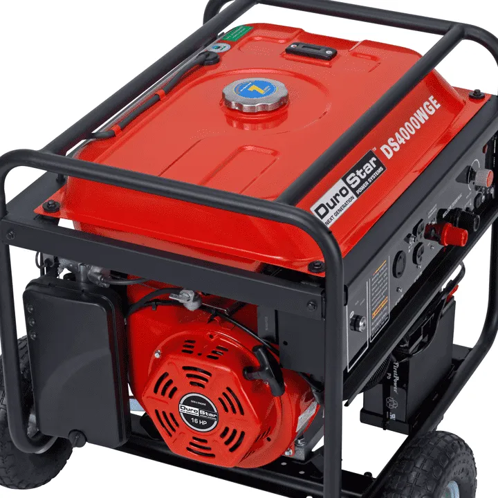 DuroStar DS4000WGE 3500W/4000W 210 Amp Electric Start Welding Generator New