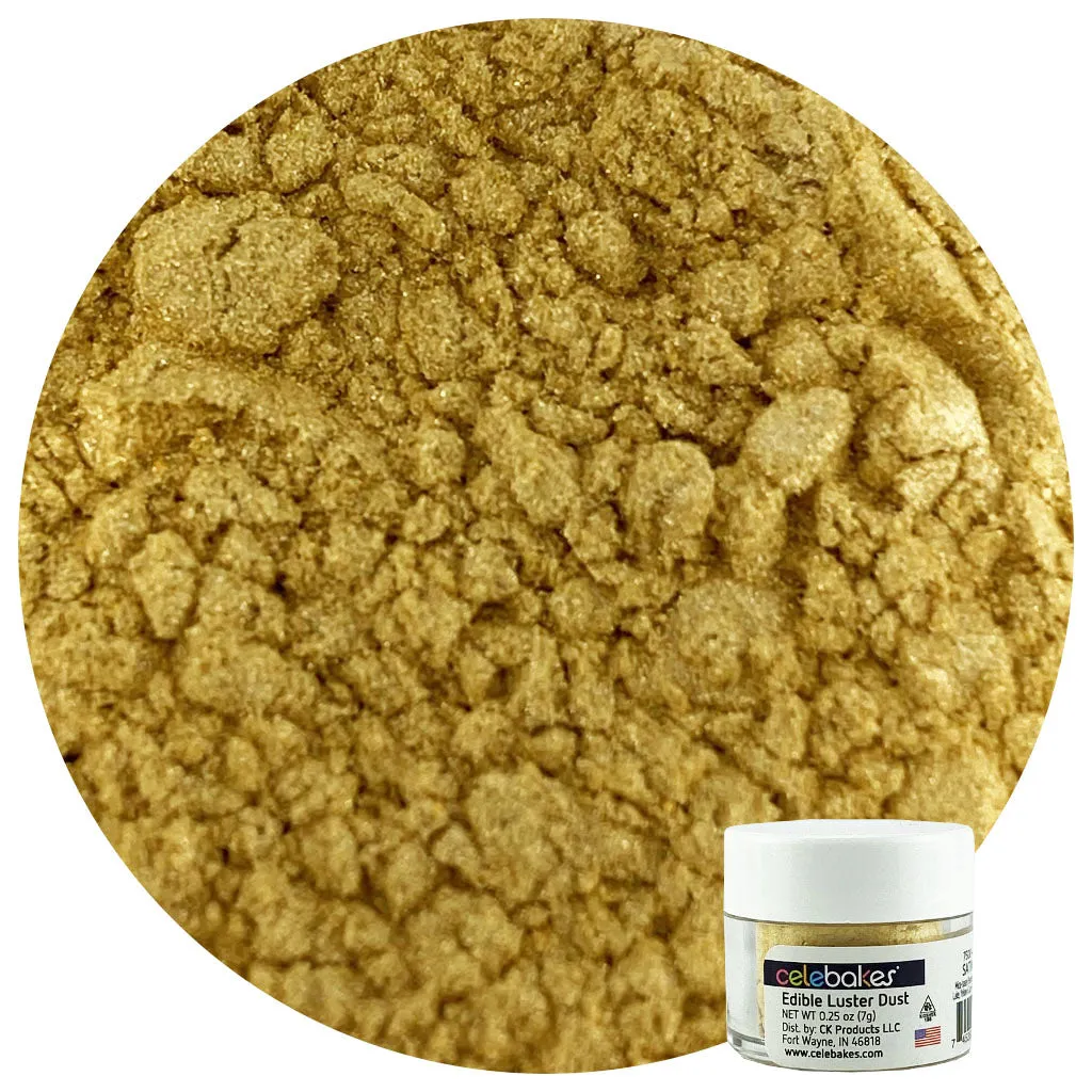 Edible Luster Dust - Satin Gold