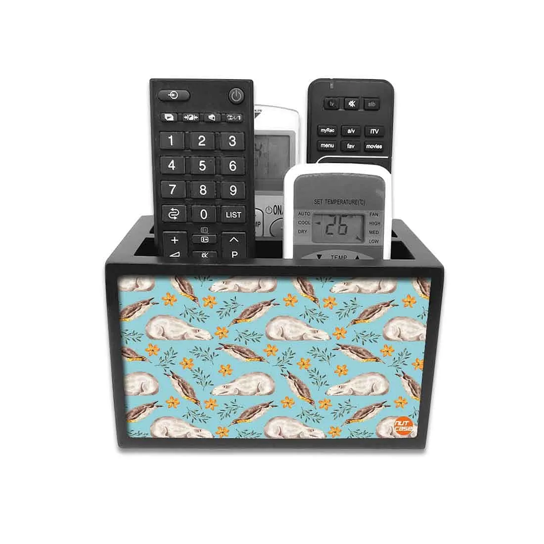 Elegant Remote Control Caddy Organizer - Artic Summer