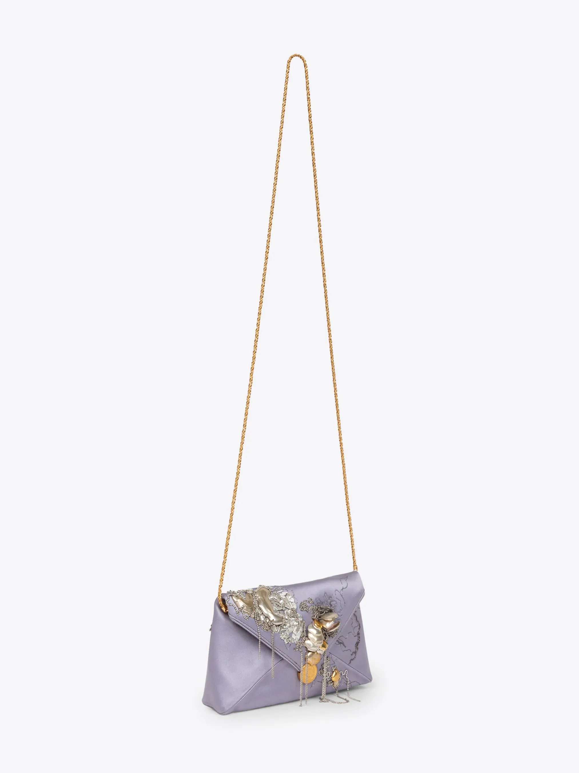 Embellished envelope bag