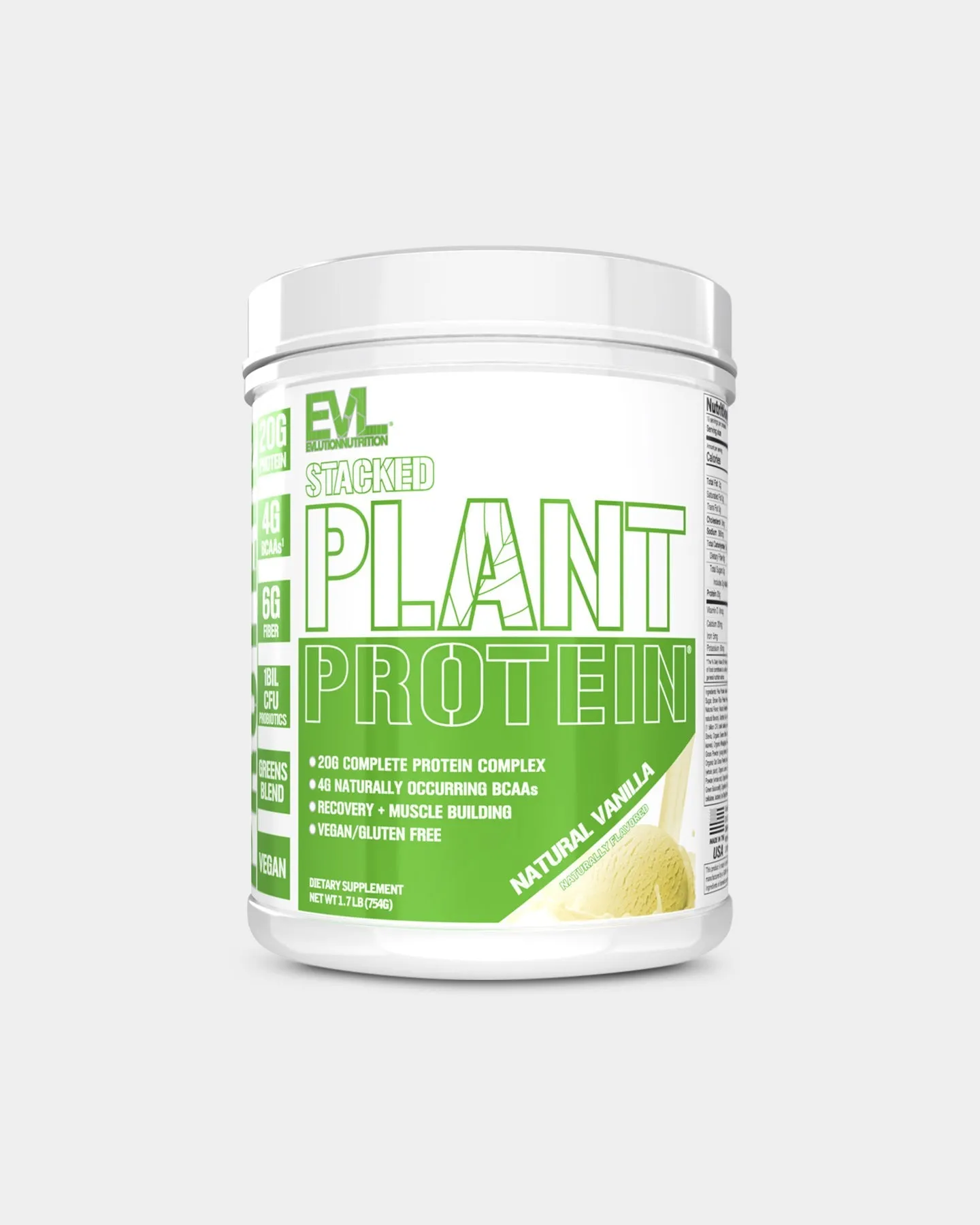 EVLUTION NUTRITION Stacked Plant Protein