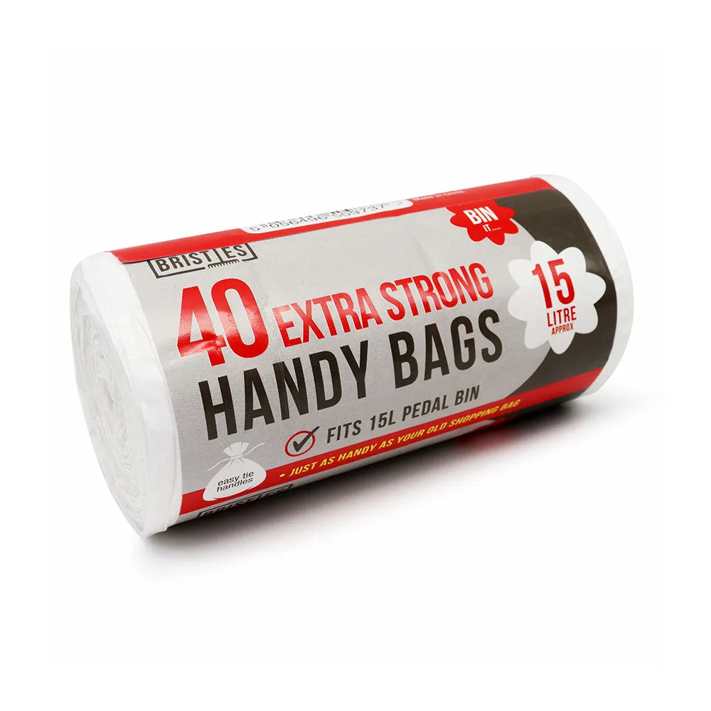 Extra Strong Handy Bag 15 Litre 40PCS