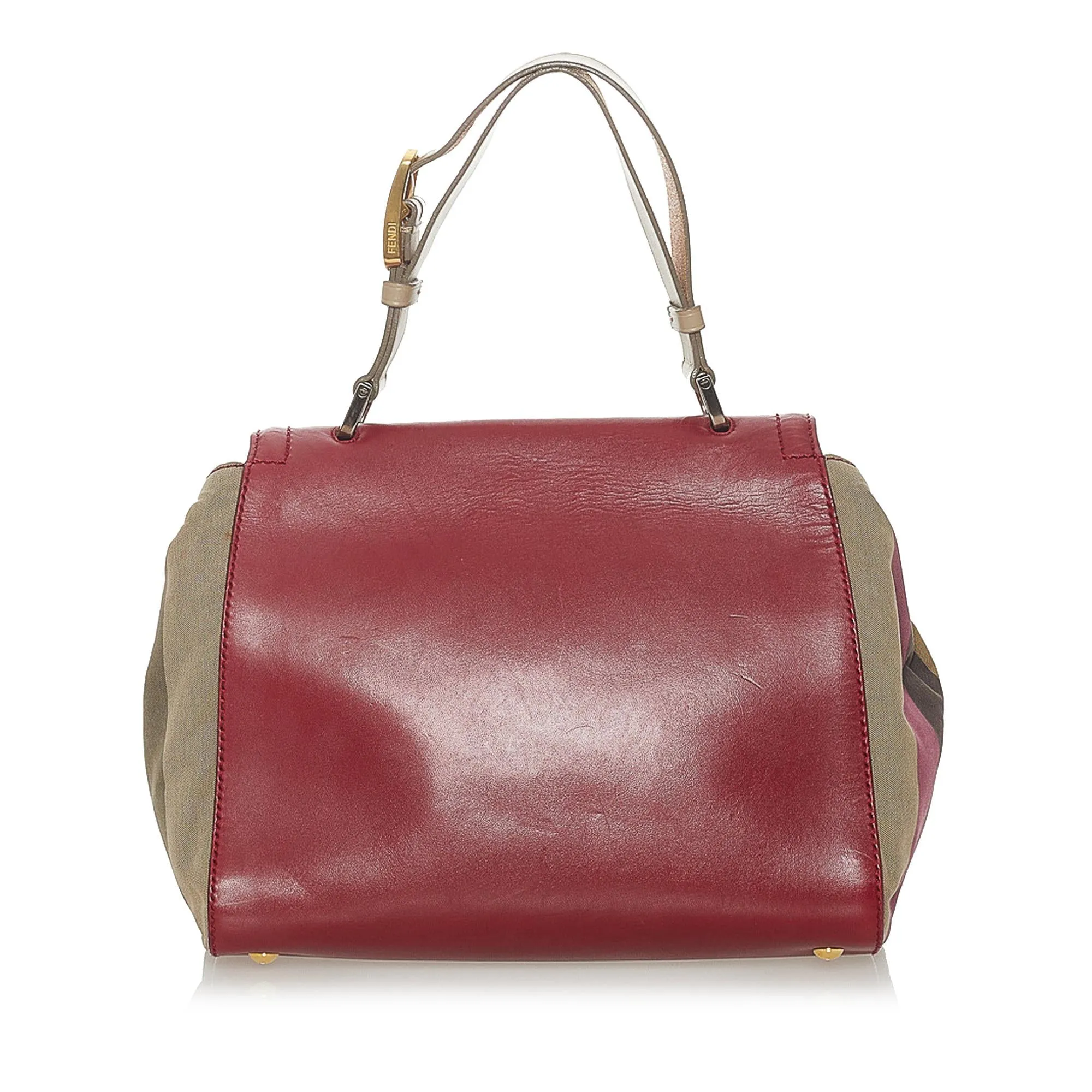 Fendi Silvana Leather Satchel (SHG-28121)